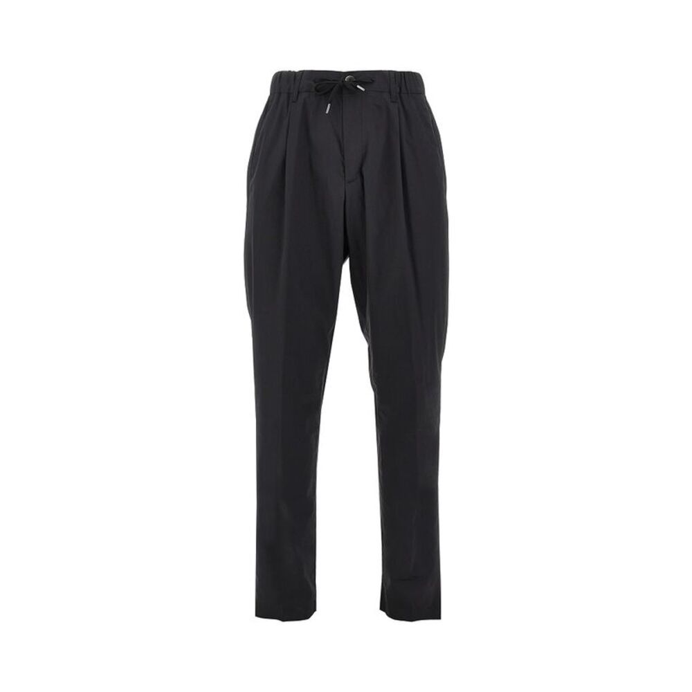 Herno Men Technical Poplin Pants With Drawstring